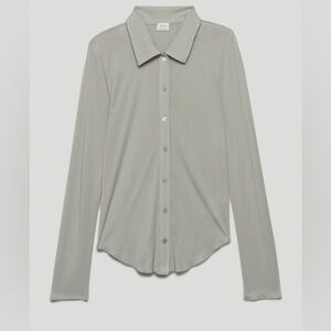 Aritzia Wilfred pose hip longsleeve size s